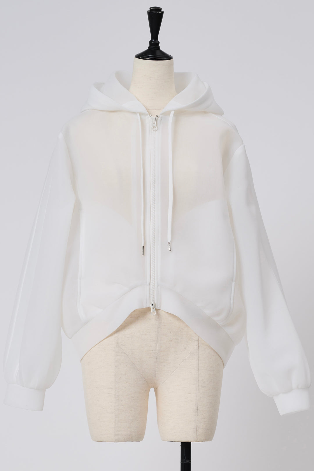 ~10/31 販売終了 SHEER DOUBLE FACE HOODIEシアーダブルフェイスフーディー