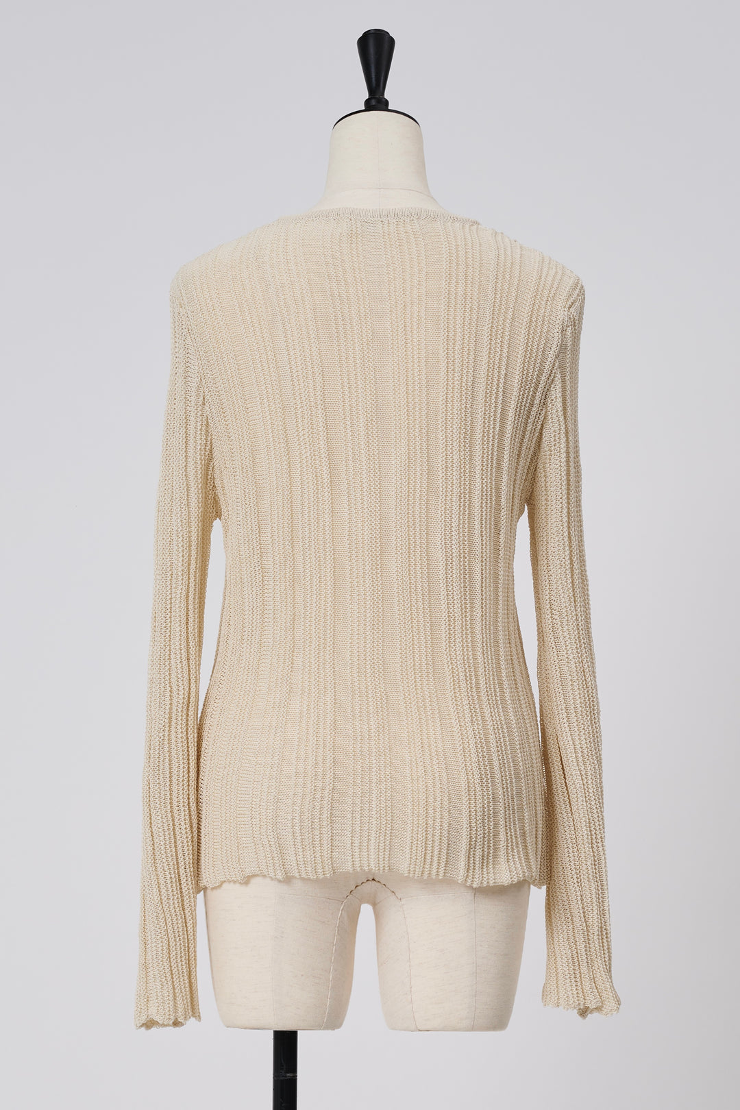 ~10/31 販売終了 FRONT SLIT RIB KNIT　フロントスリットリブニット