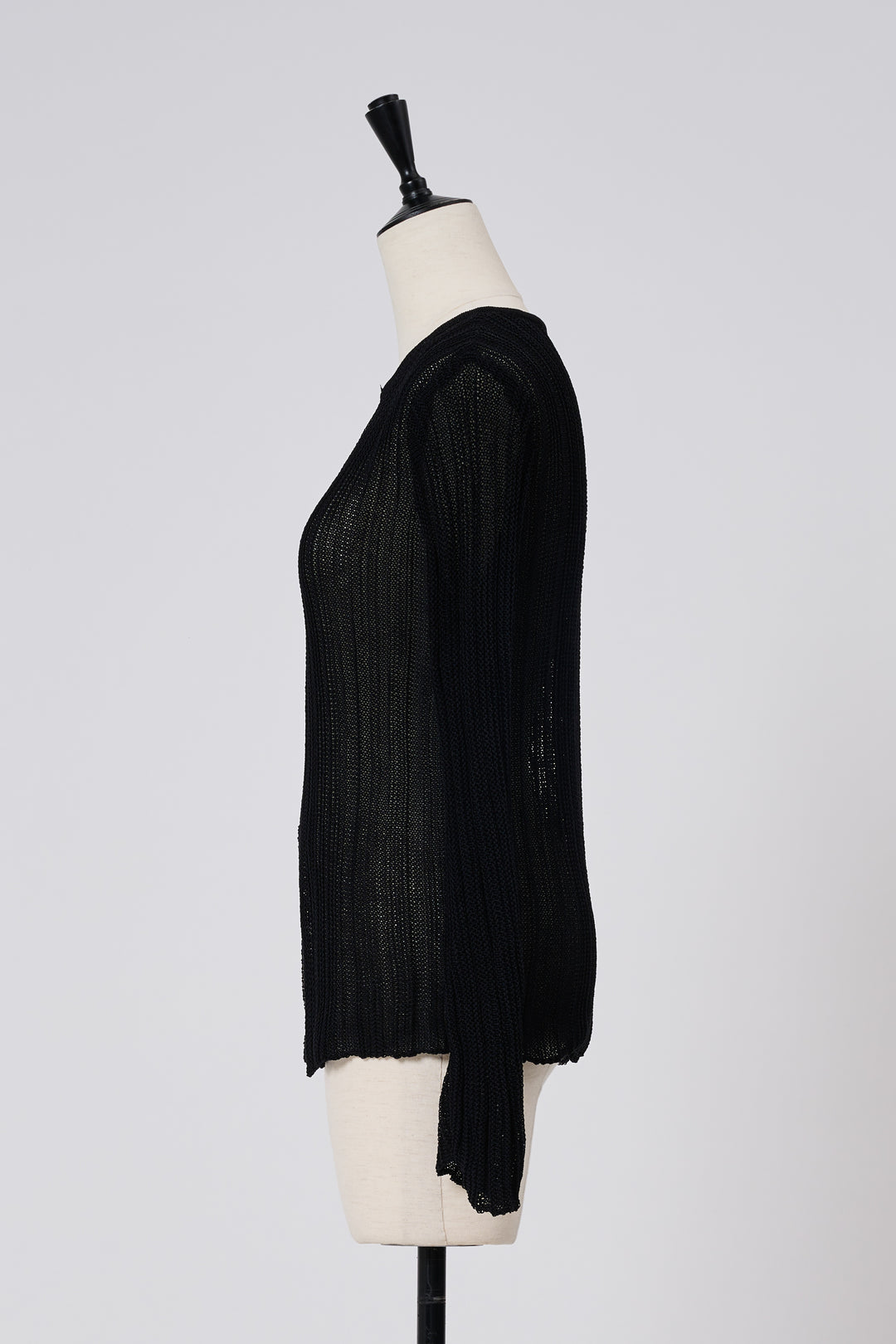 ~10/31 販売終了 FRONT SLIT RIB KNIT　フロントスリットリブニット