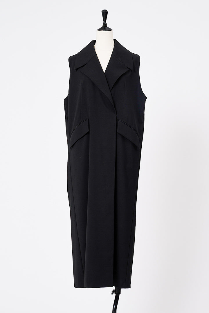 ~10/31 販売終了  LONG GILET DRESS ロングジレドレス