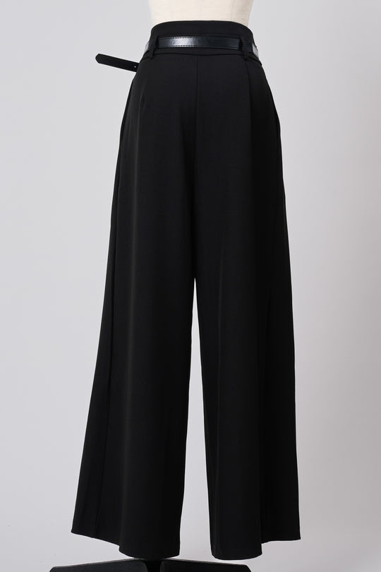 ~10/31 販売終了 BELTED TUCK WIDE PANTS ベルトツキタックワイドパンツ