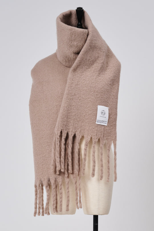 ~10/31 販売終了 BRUSHED SHAGGY KNIT MUFFLER ブラッシュシャギーニットマフラー